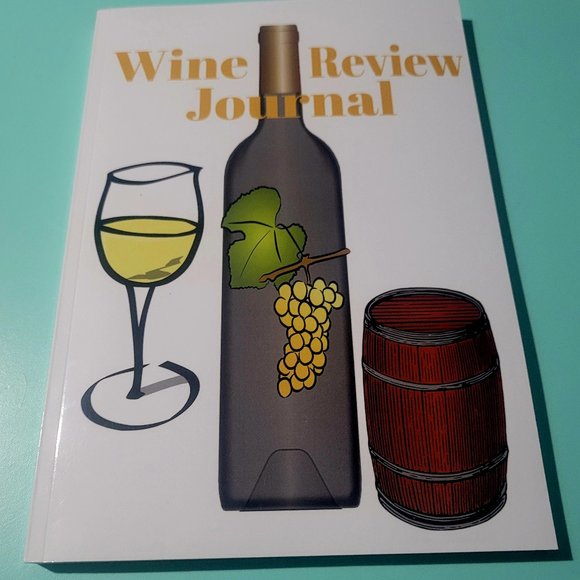 Wine Review Journal for White Wine Lovers: 160 Pages Paperback - Picture 1 of 3
